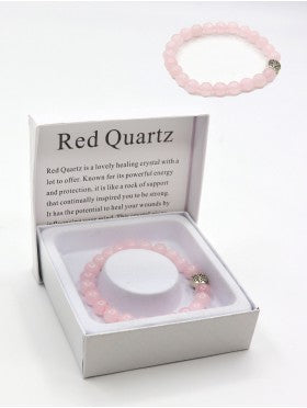 POWER BRACELET - RED QUARTZ