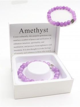POWER BRACELET - AMETHYST