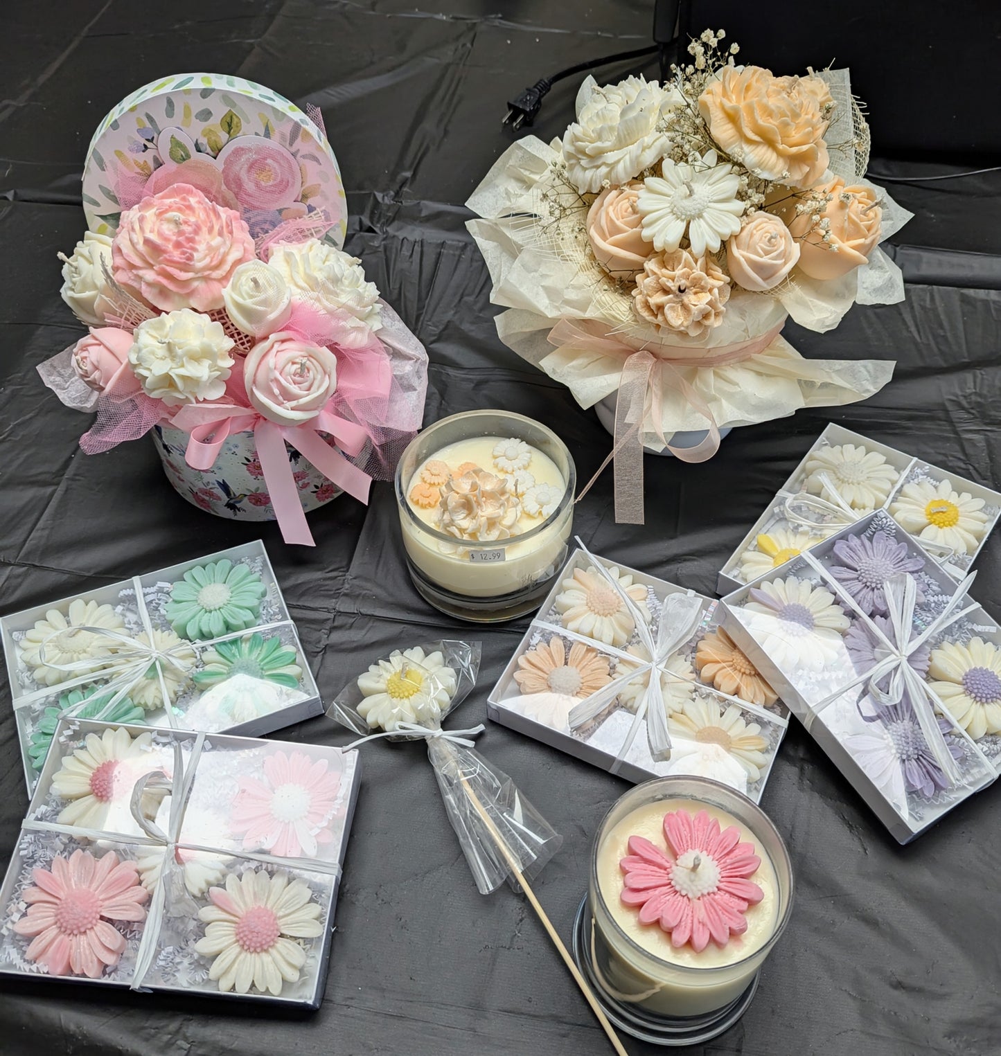 DAISY WAX MELTS - PEACHES & CREAM