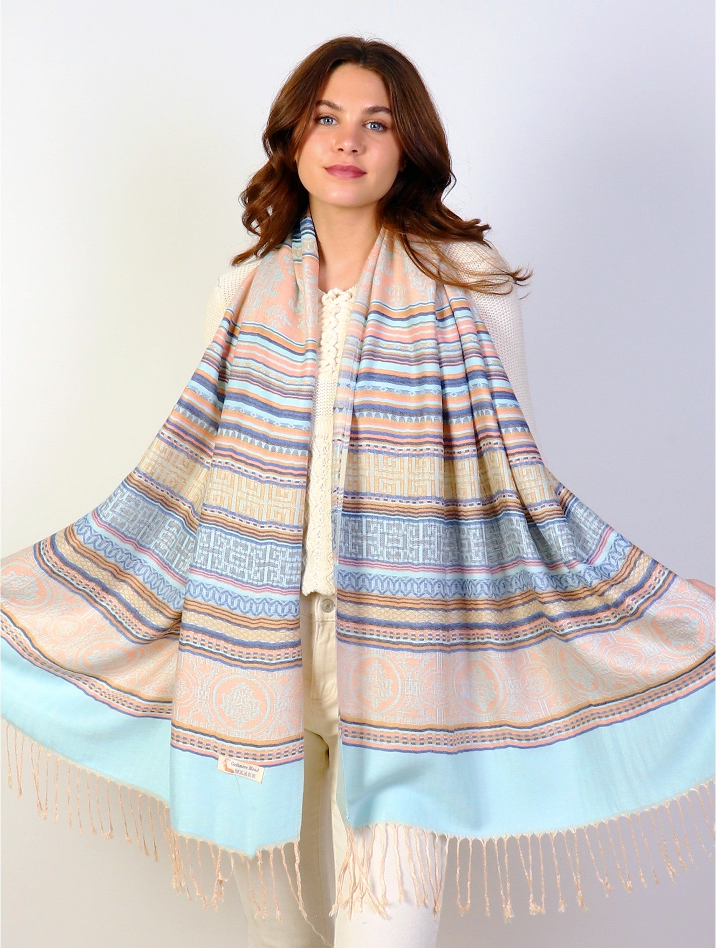 Scarf - Turqouise Mix