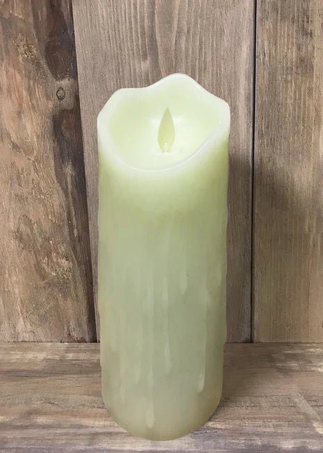 LED CANDLE - IVORY 3"x 8"