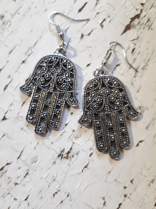 Earrings - Fatima -Hasma - Cedar-Creek-Muskoka