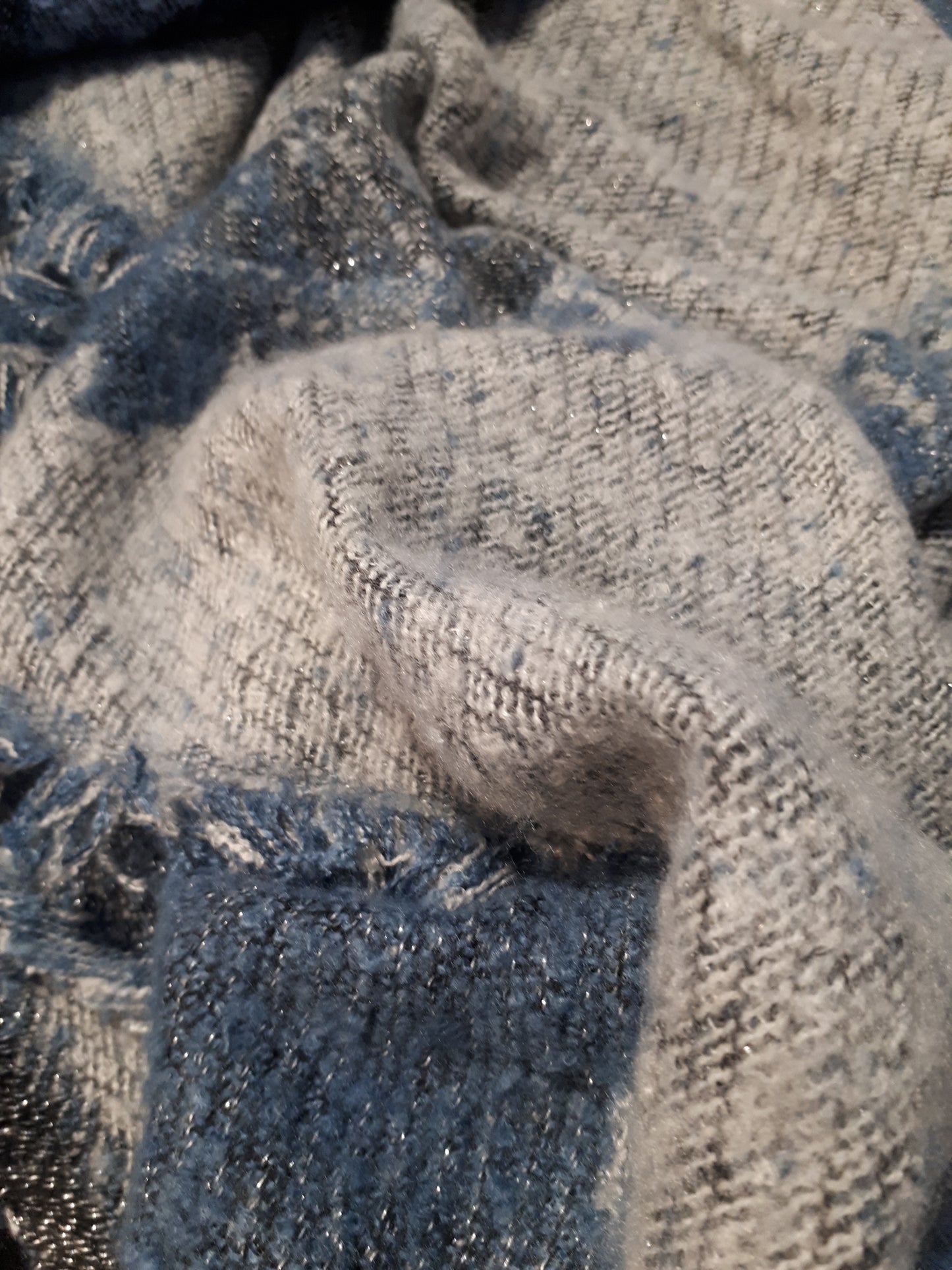 CAMPFIRE SCARF - FEATHER, BLUE
