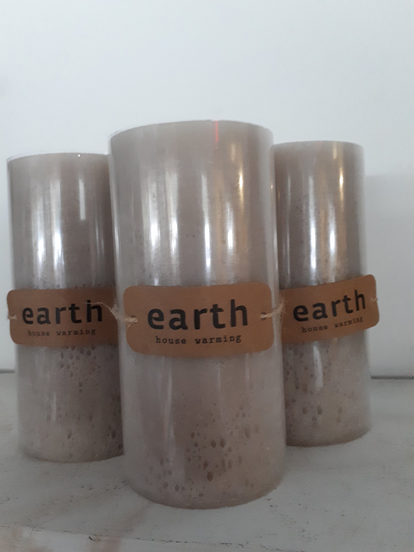 Candle - Earth Pillar - Cedar-Creek-Muskoka