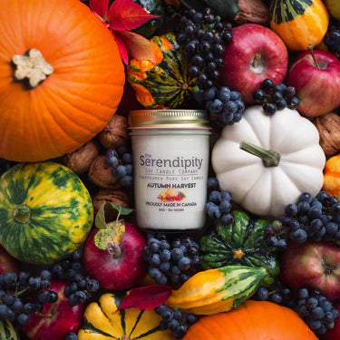 Candle Soy 8oz - Autumn Harvest - Cedar-Creek-Muskoka