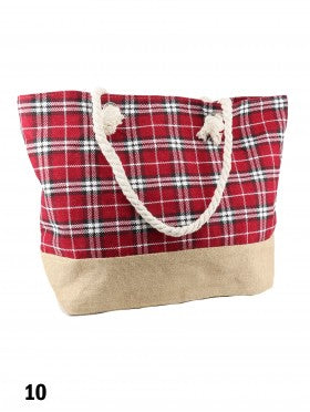 Bag - Red Plaid - Cedar-Creek-Muskoka