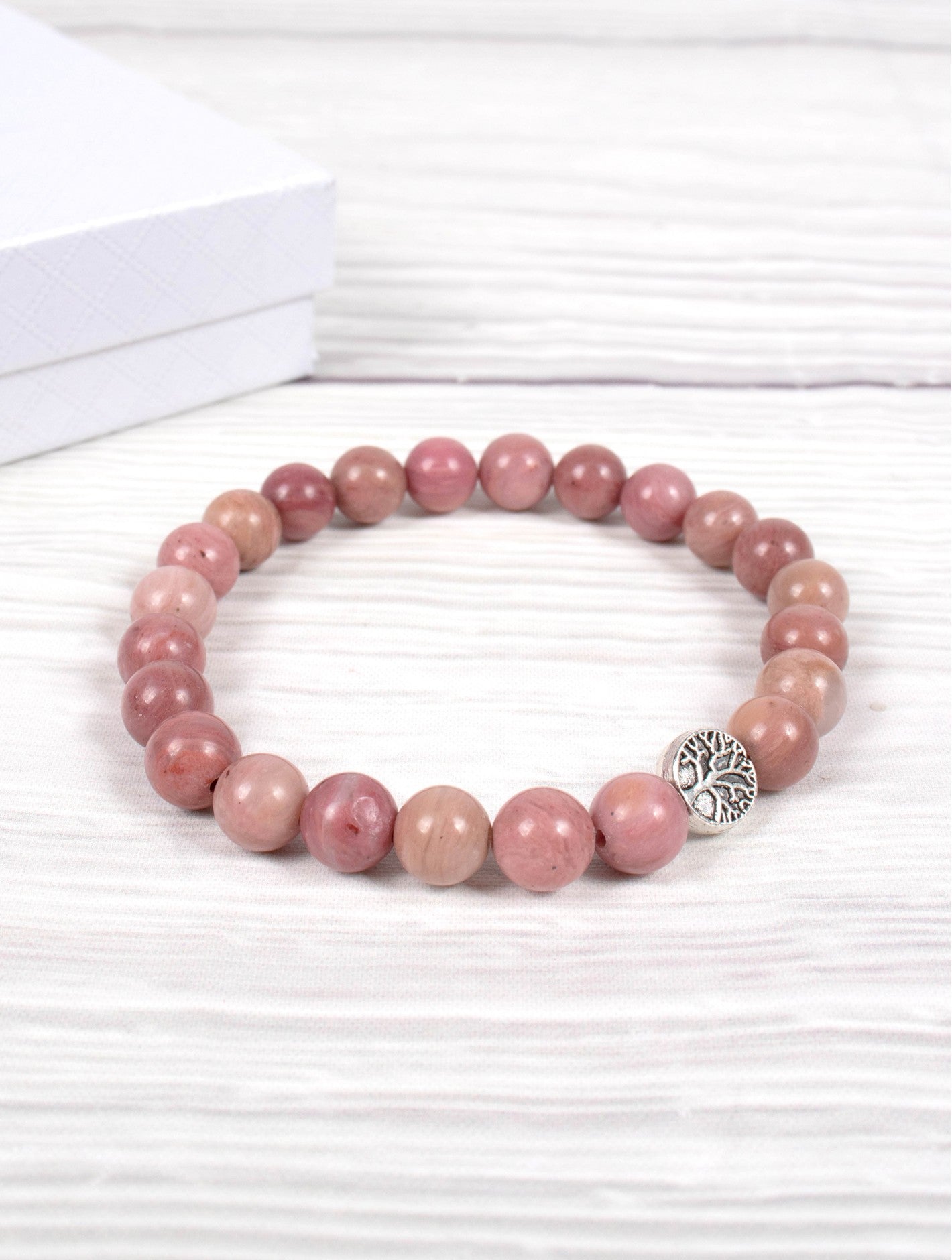 Power Bracelet Boxed - Rhodochrosite - Cedar-Creek-Muskoka