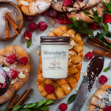 Candle Soy 8oz - Med. Beaver Tails - Cedar-Creek-Muskoka