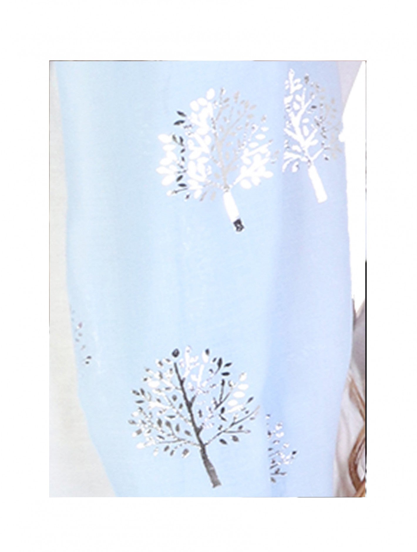Scarf - Tree of Life - Light Blue - Cedar-Creek-Muskoka