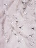 Scarf - Deer - Grey Metallic Print - Cedar-Creek-Muskoka