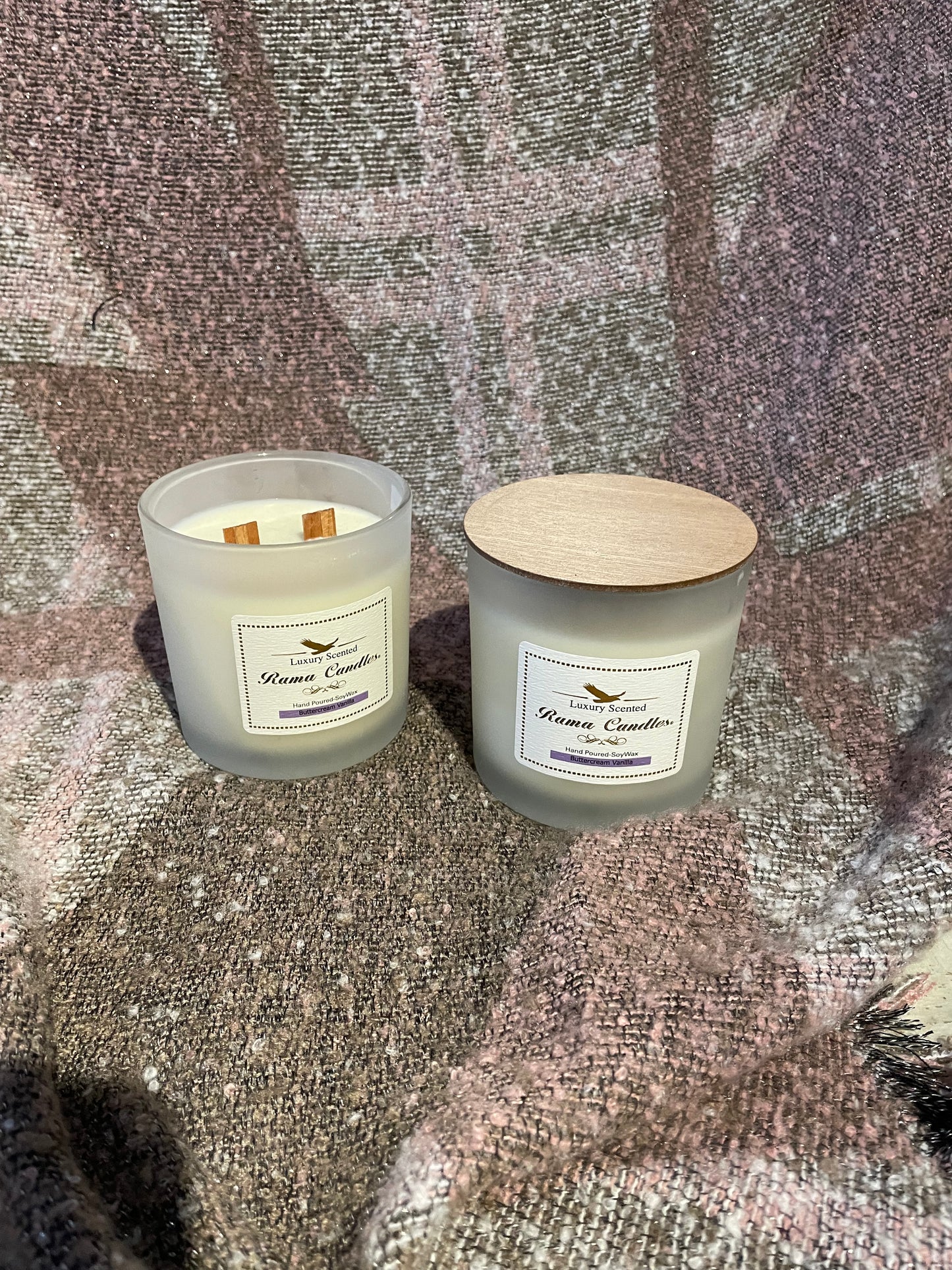 Candle Rama - Buttercream - woodwick - Cedar-Creek-Muskoka