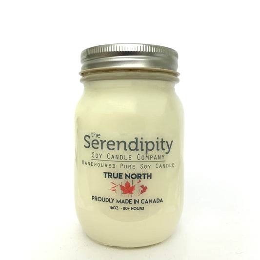 Candle Soy 16oz - True North - Cedar-Creek-Muskoka