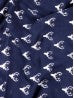 Scarf - Deer- Navy Metallic Print - Cedar-Creek-Muskoka