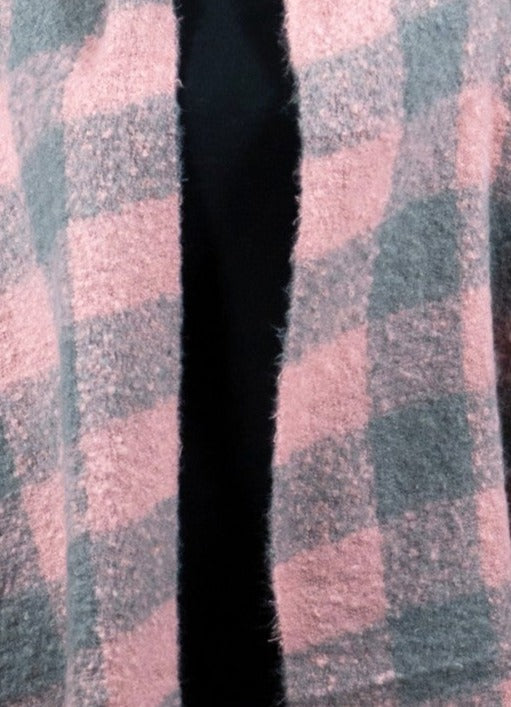 Scarf - Buffalo Check - Pink - Cedar-Creek-Muskoka