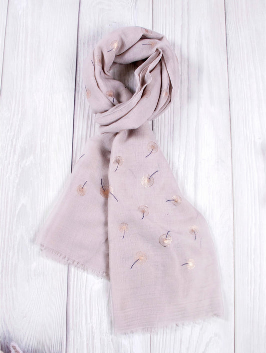 Scarf - Dandelion - Cream - Cedar-Creek-Muskoka