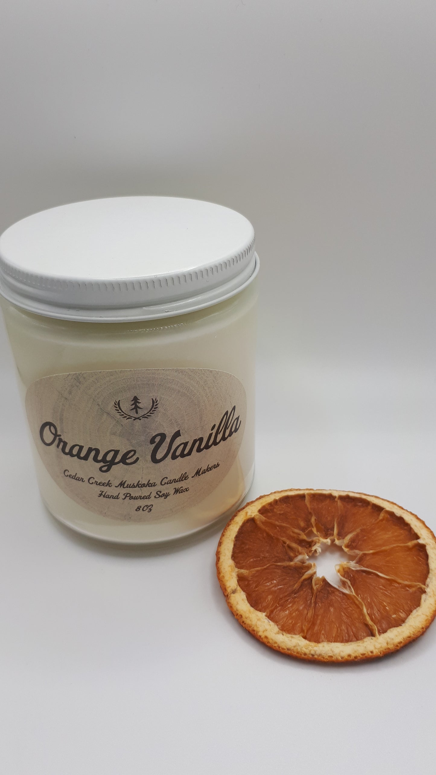 MUSKOKA 8oz CANDLE - ORANGE VANILLA