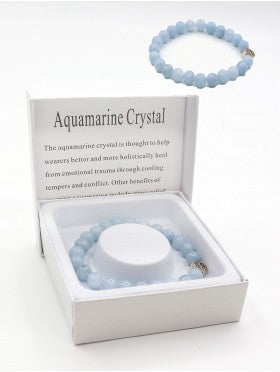 POWER BRACELET - AQUAMARINE