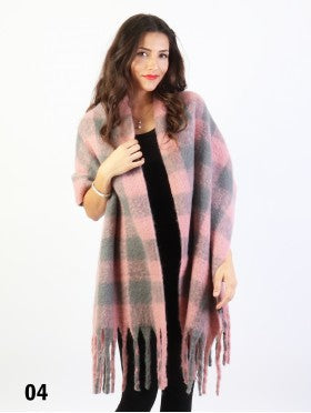 SCARF - PINK CHECK