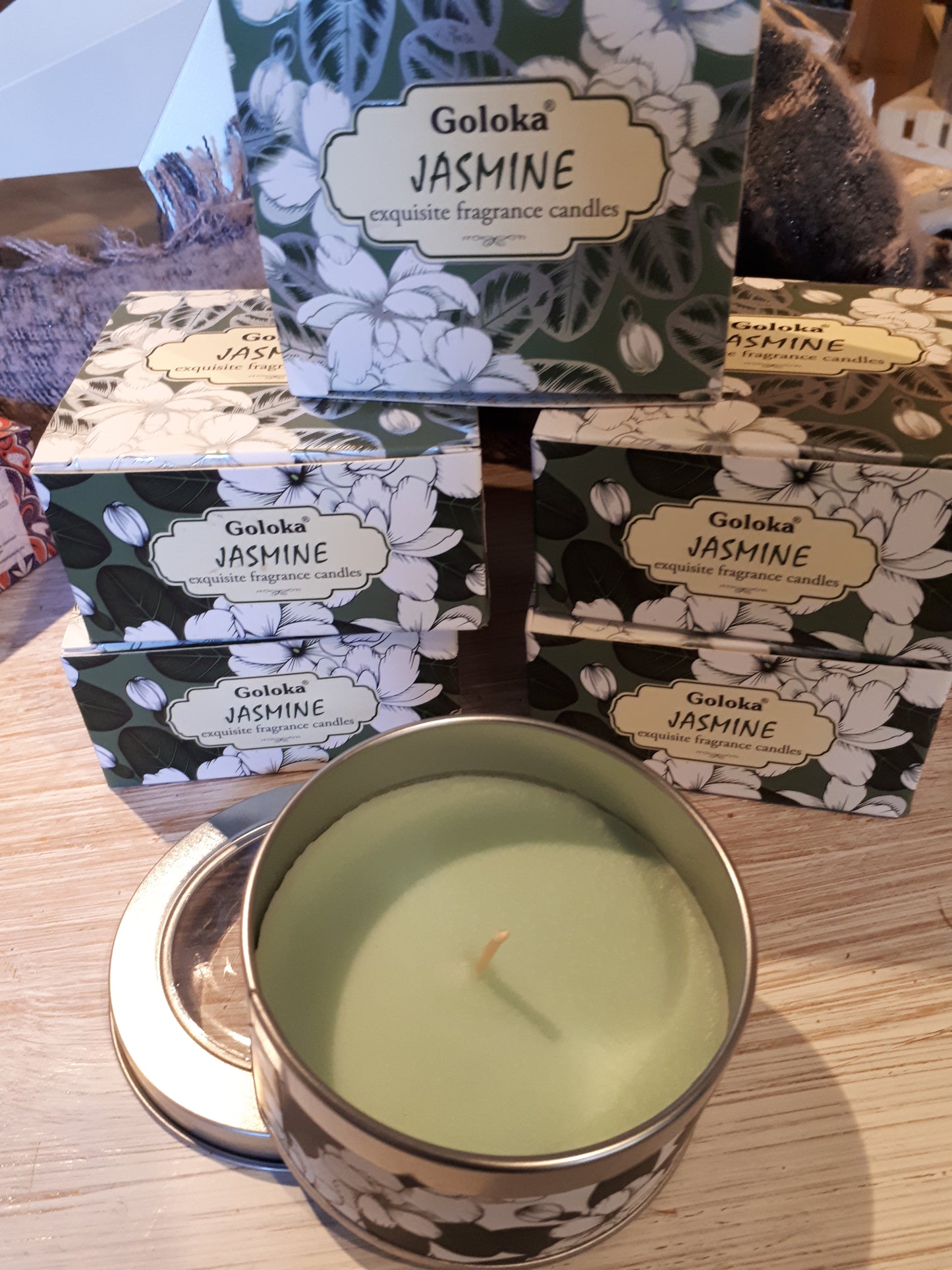 Candle Tin - Jasmine - Cedar-Creek-Muskoka