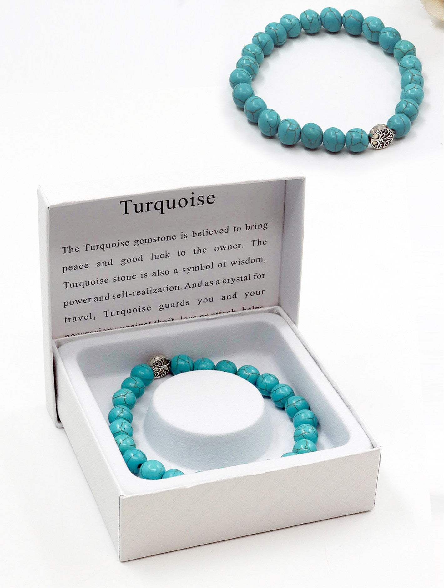 Power Bracelet Boxed - Turquoise - Cedar-Creek-Muskoka