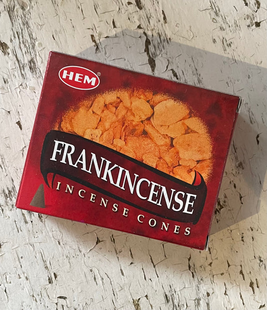 Incense Cones - Frankincense - Cedar-Creek-Muskoka