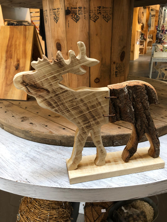 WOODEN MOOSE SML