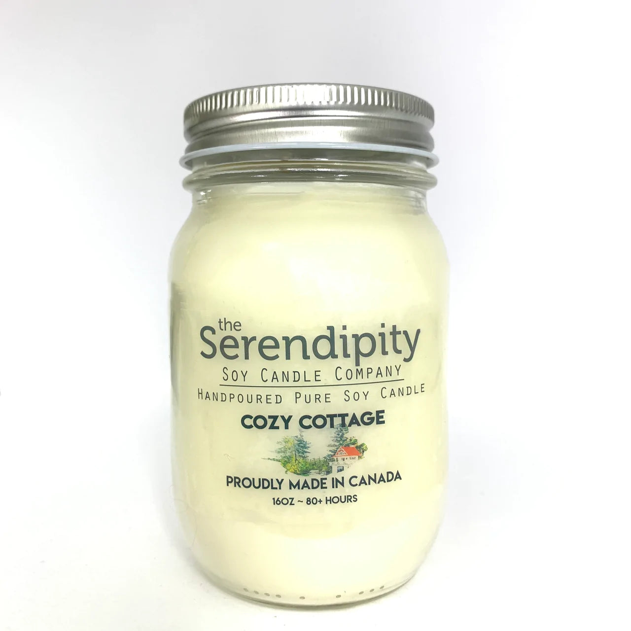 Candle Soy 16oz - Cozy Cottage - Cedar-Creek-Muskoka