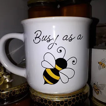 Mugs - Busy as a Bee - Cedar-Creek-Muskoka