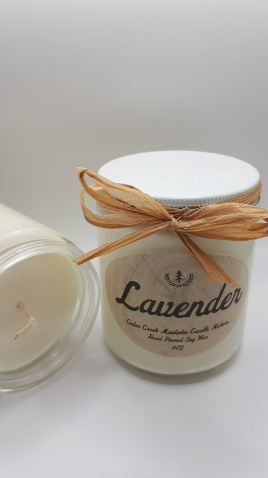 MUSKOKA 8oz CANDLE - LAVENDER